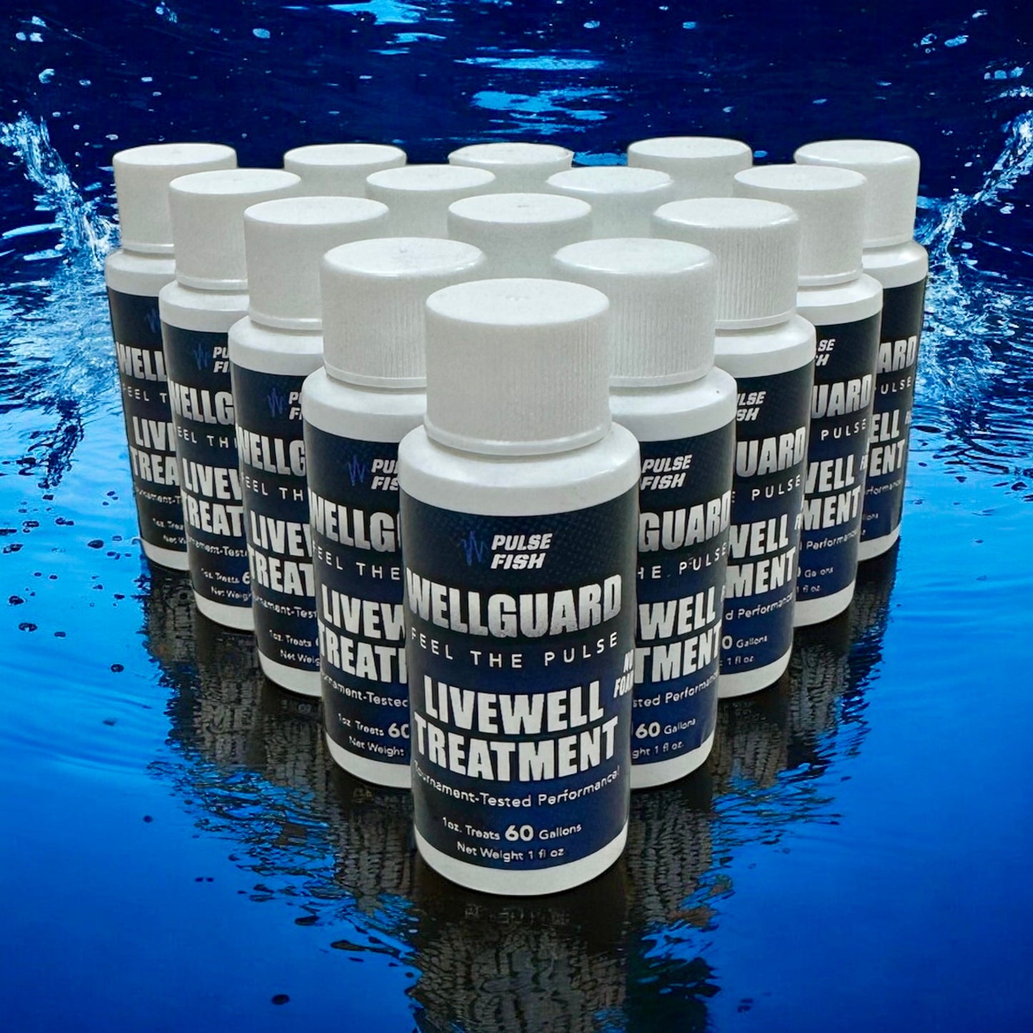 1 oz. WellGuard – Premium Livewell Treatment Pulse Fish Lures