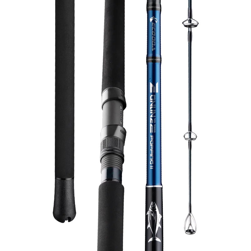 NEW ECOODA EEPR II Boating Casting Fishing Rod 2.36m-2.59m Drag Power 25kg Lure WT60-200g Popping Rod Lure Rod For Tuna GT 3