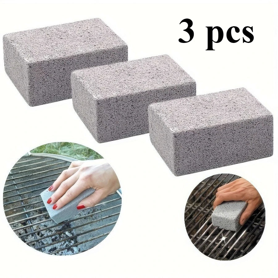 1/2/3 Pieces of Cleaning Pumice, Removing Stains BBQ Cleaning Bricks, Suitable for Stubborn Stains and Outdoor Grills Daniel’s Outdoor Company