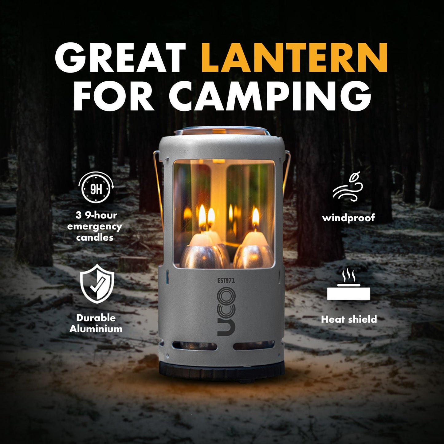 Candlelier Candle Lantern UCOgear.com