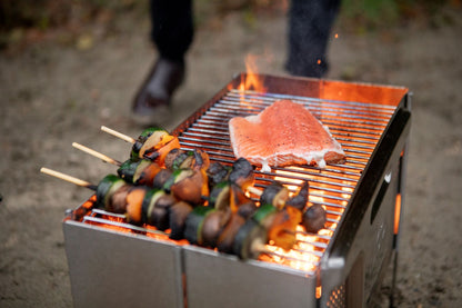 Flatpack Smokeless Firepit and Grill UCOgear.com