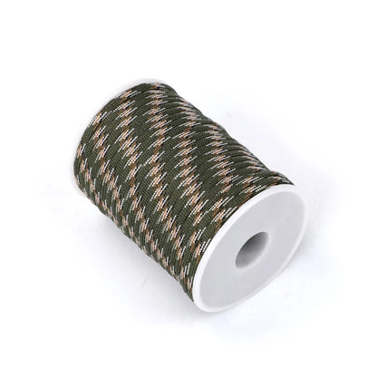 5M/15M/30M 7-Core 550 Paracord 4mm Parachute Cord Outdoor Camping survival Rope kit Umbrella Tent Lanyard Strap Clothesline Daniel’s Outdoor Company