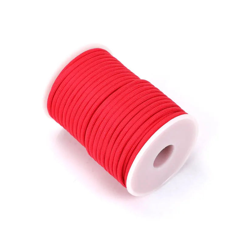 5M/15M/30M 7-Core 550 Paracord 4mm Parachute Cord Outdoor Camping survival Rope kit Umbrella Tent Lanyard Strap Clothesline Daniel’s Outdoor Company