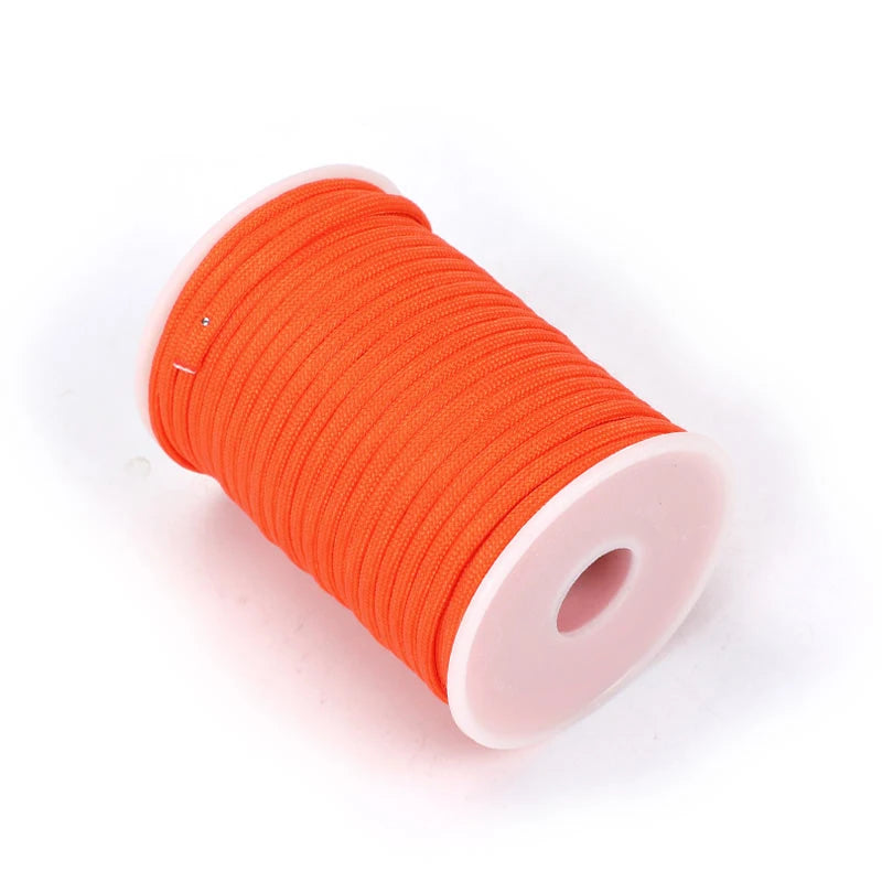 5M/15M/30M 7-Core 550 Paracord 4mm Parachute Cord Outdoor Camping survival Rope kit Umbrella Tent Lanyard Strap Clothesline Daniel’s Outdoor Company