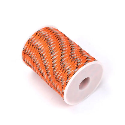 5M/15M/30M 7-Core 550 Paracord 4mm Parachute Cord Outdoor Camping survival Rope kit Umbrella Tent Lanyard Strap Clothesline Daniel’s Outdoor Company