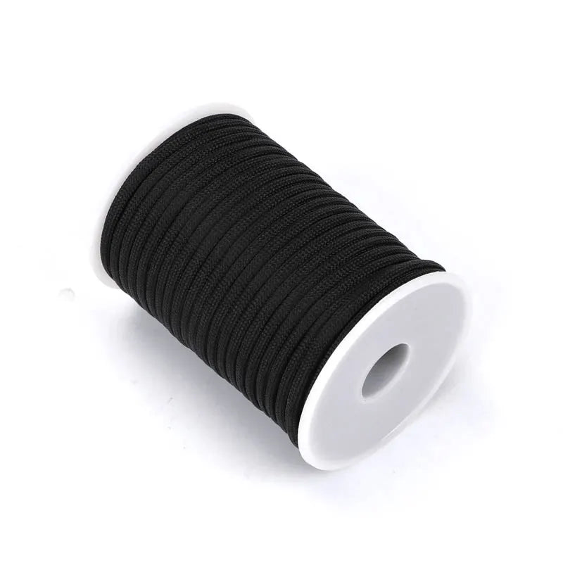 5M/15M/30M 7-Core 550 Paracord 4mm Parachute Cord Outdoor Camping survival Rope kit Umbrella Tent Lanyard Strap Clothesline Daniel’s Outdoor Company