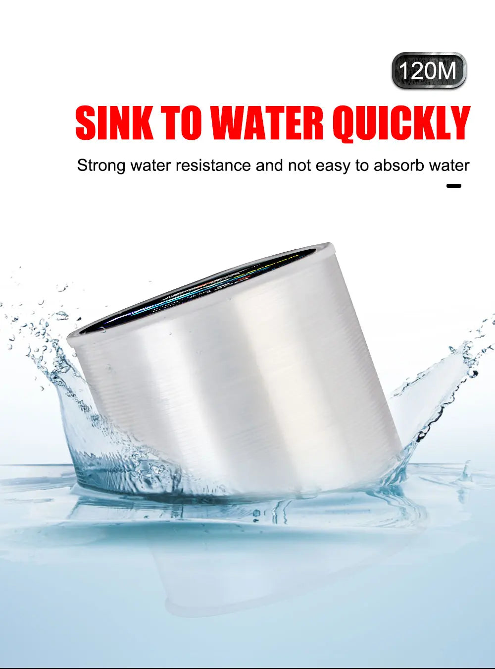 120M Fluorocarbon Coating Fishing Line 0.20mm-0.60mm 7.15LB-45LB Carbon Fiber Leader Line Fishing Lure Wire Sinking Line Japan Daniel’s Outdoor Company