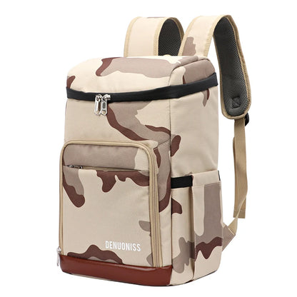 DENUONISS Thermal Cooler Backpack Insulated Cooler Bag Fridge Thickened Waterproof Portable Refrigerated Bag With Bottle Opener Daniel’s Outdoor Company