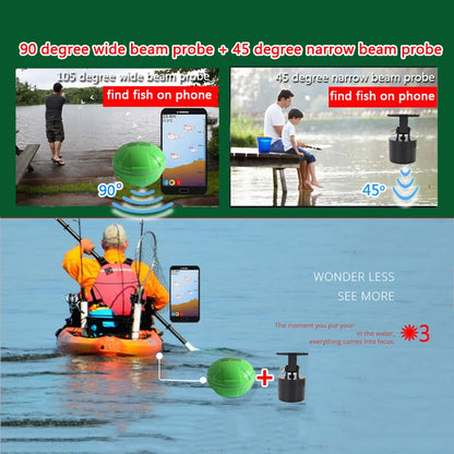 2025 New Design Brand New Smart Phone Fish Finder Sonar Android & IosFish Finder Bluetooth Intelligent Fish Visual Fishing Daniel’s Outdoor Company