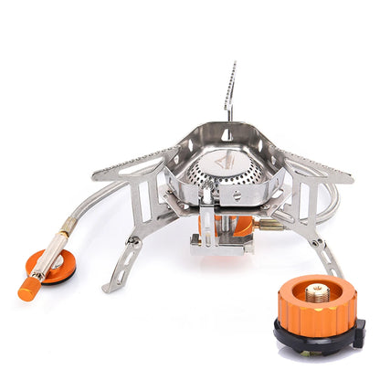 Widesea Camping Wind Proof Gas Burner Outdoor Strong Fire Stove Heater Tourism Equipment Supplies Tourist Kitchen Survival Trips Daniel’s Outdoor Company