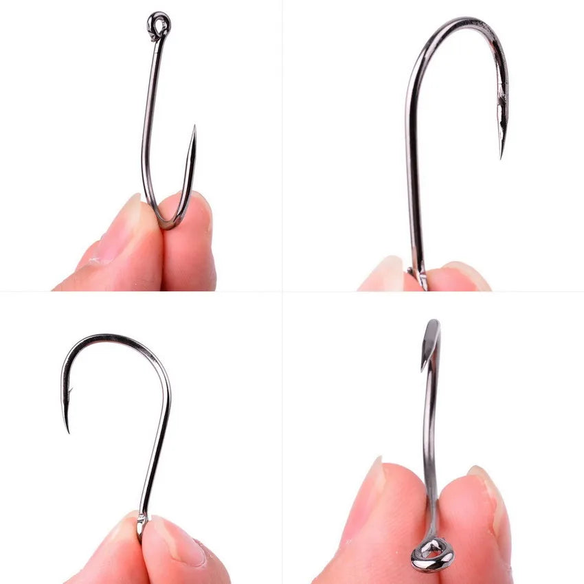50pcs / 20pcs / Box Circle Carp Eyed Fishing Hook Size 2-22# Ring eye Japan Fishhooks Fishing Hooks Single Jig Fish Hook Tackle Daniel’s Outdoor Company