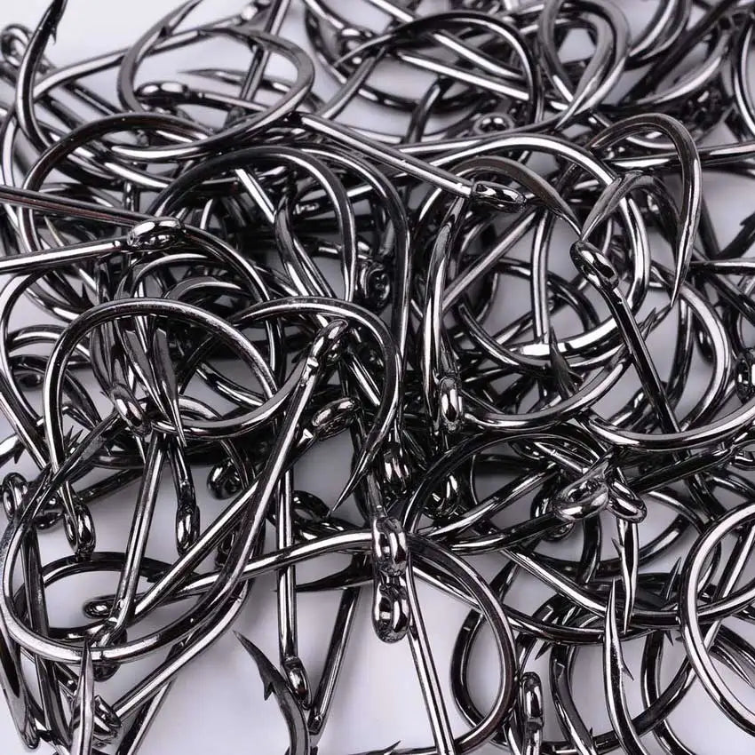 50pcs / 20pcs / Box Circle Carp Eyed Fishing Hook Size 2-22# Ring eye Japan Fishhooks Fishing Hooks Single Jig Fish Hook Tackle Daniel’s Outdoor Company