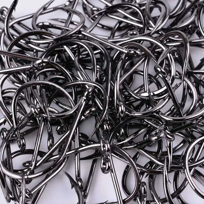 50pcs / 20pcs / Box Circle Carp Eyed Fishing Hook Size 2-22# Ring eye Japan Fishhooks Fishing Hooks Single Jig Fish Hook Tackle Daniel’s Outdoor Company