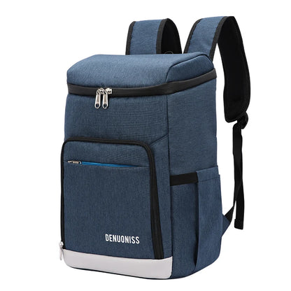DENUONISS Thermal Cooler Backpack Insulated Cooler Bag Fridge Thickened Waterproof Portable Refrigerated Bag With Bottle Opener Daniel’s Outdoor Company