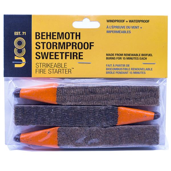 STORMPROOF BEHEMOTH STRIKEABLE FIRE STARTER UCOgear.com