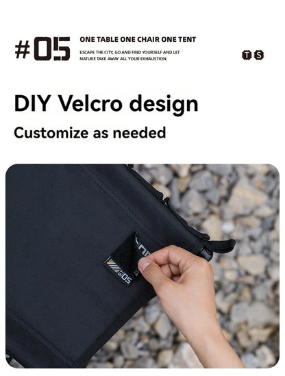 ShineTrip Outdoor 05 Series Mazza Ultra Light Folding Storage Aluminum Alloy Portable Folding Stool Mazza Daniel’s Outdoor Company