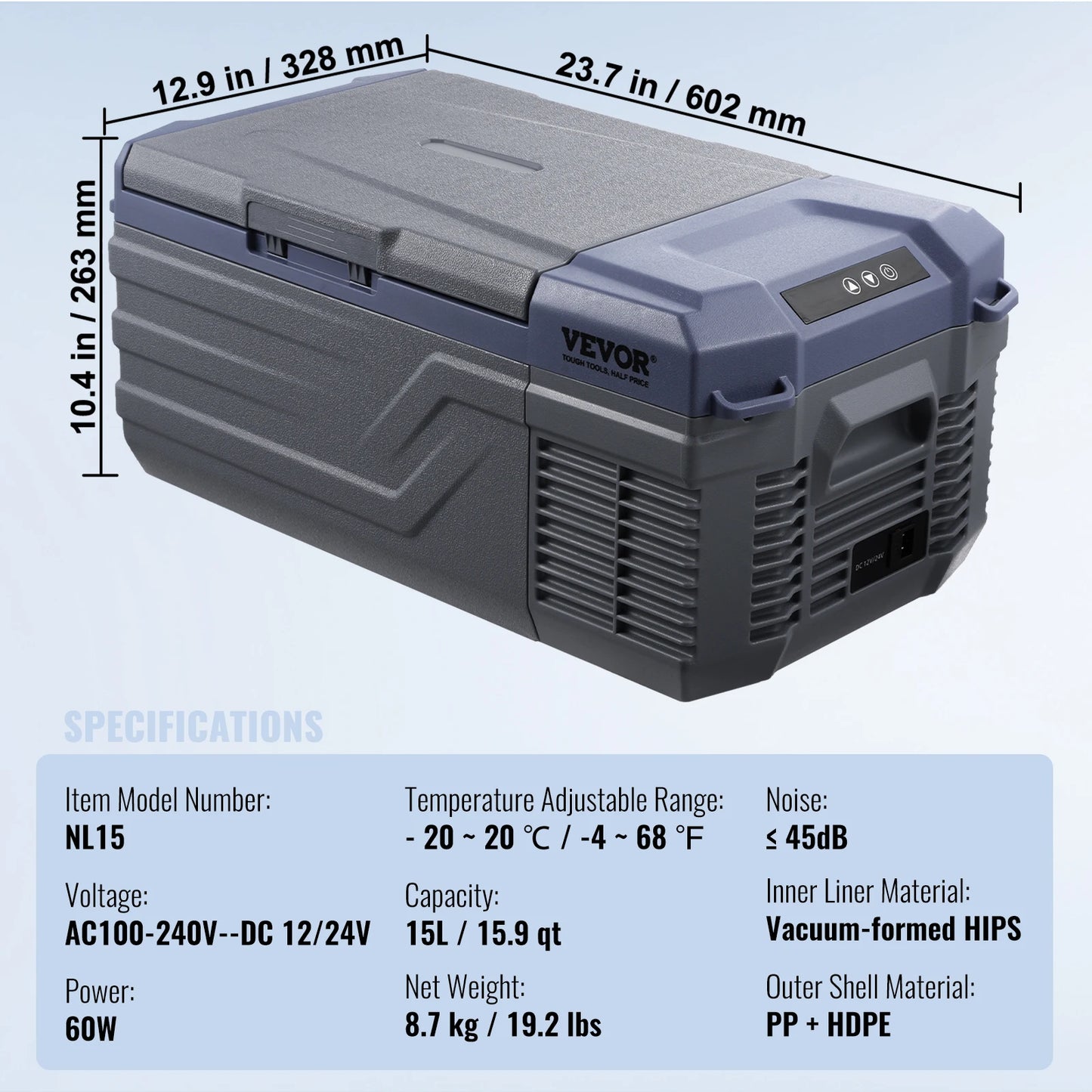 SucceBuy 8L to 75L Car Refrigerator Fridge Portable Icebox Single&Dual Zone w/Blue Tooth Temp Adjustable for Outdoor Camping RV Daniel’s Outdoor Company