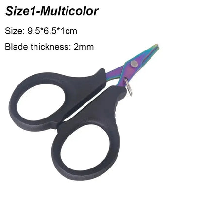 Stainless Steel Fishing Scissor Portable Scissor Plier Cut PE line Braid Line Cutter Plies Carp Fishing Tools Accessories Daniel’s Outdoor Company