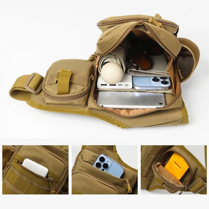 Camping Climbing Bag Chest Pouch For Men Cycling Hiking Travel Outdoor Sport Tactical Crossbody Molle Fishing Waist Fanny Pack Daniel’s Outdoor Company