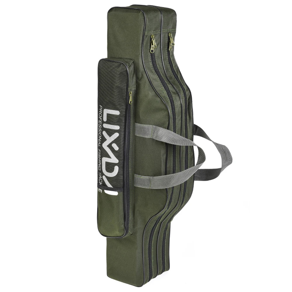 Lixada 100/130/150cm Fishing Bag Portable Folding Fishing Rod Reel Bag Fishing Tackle Carry Case Carrier Bag backpack fishing Daniel’s Outdoor Company