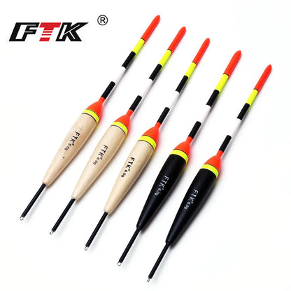 FTK 2g-6g Fishing Float Set 19-23cm 5pcs/pack Barguzinsky Professional Vertical Buoy Accessories Fishing Float Pesca Daniel’s Outdoor Company