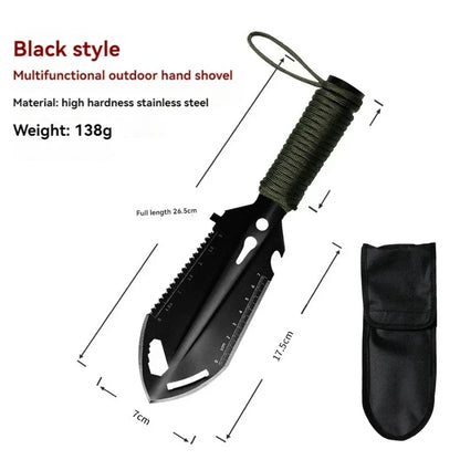 Portable Camping Hiking Traveling Pinic Shovel Multifunctional Ordnance Shovel Survival Outdoor Equipment Garden Tool Shovel Daniel’s Outdoor Company