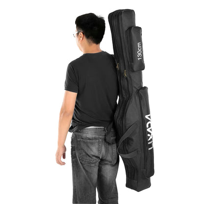 Lixada 100/130/150cm Fishing Bag Portable Folding Fishing Rod Reel Bag Fishing Tackle Carry Case Carrier Bag backpack fishing Daniel’s Outdoor Company