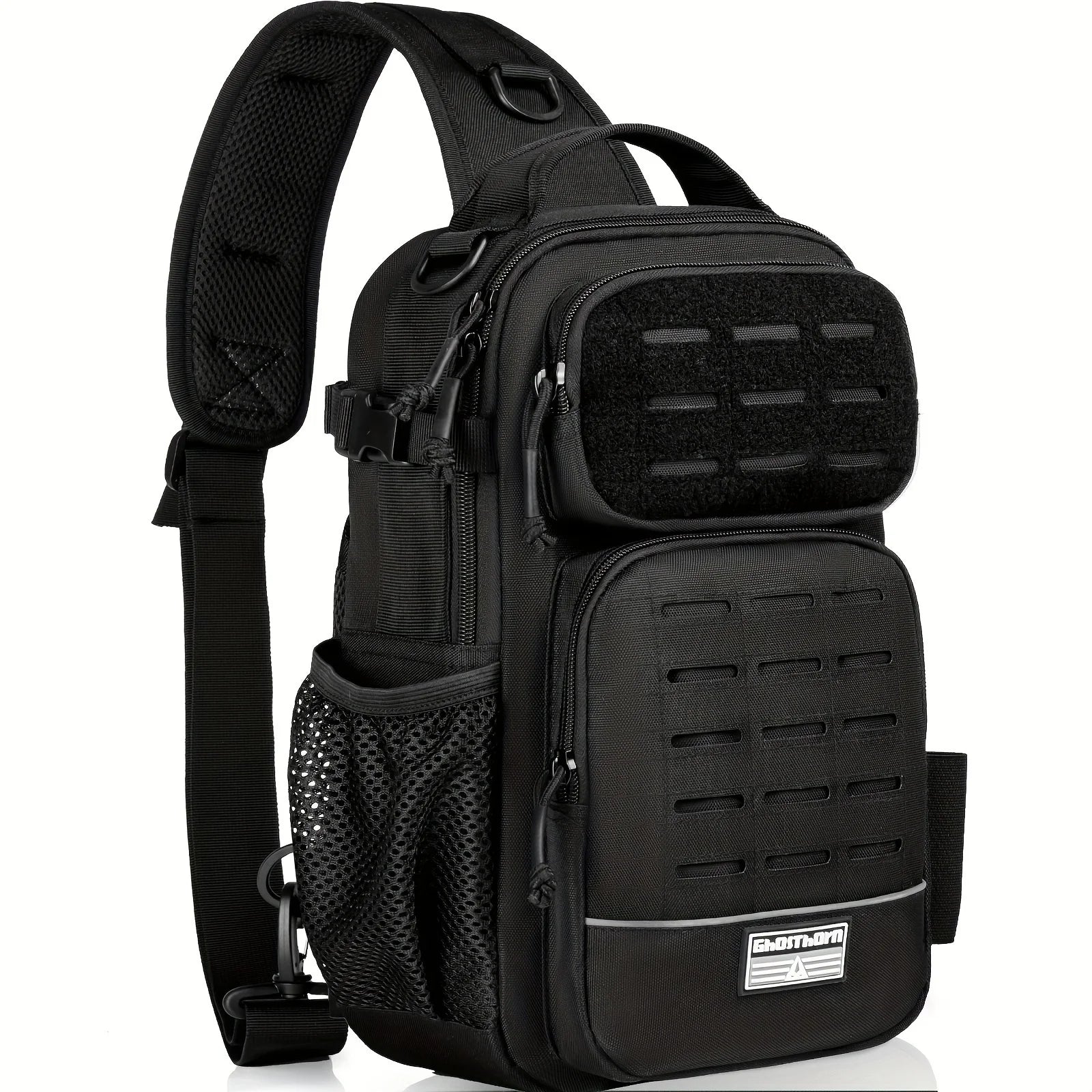 Fishing Backpack Tackle Sling Bag -Lightweight Sling Tackle Storage Bag- Fishing Backpack with Rod Holder gifts Daniel’s Outdoor Company