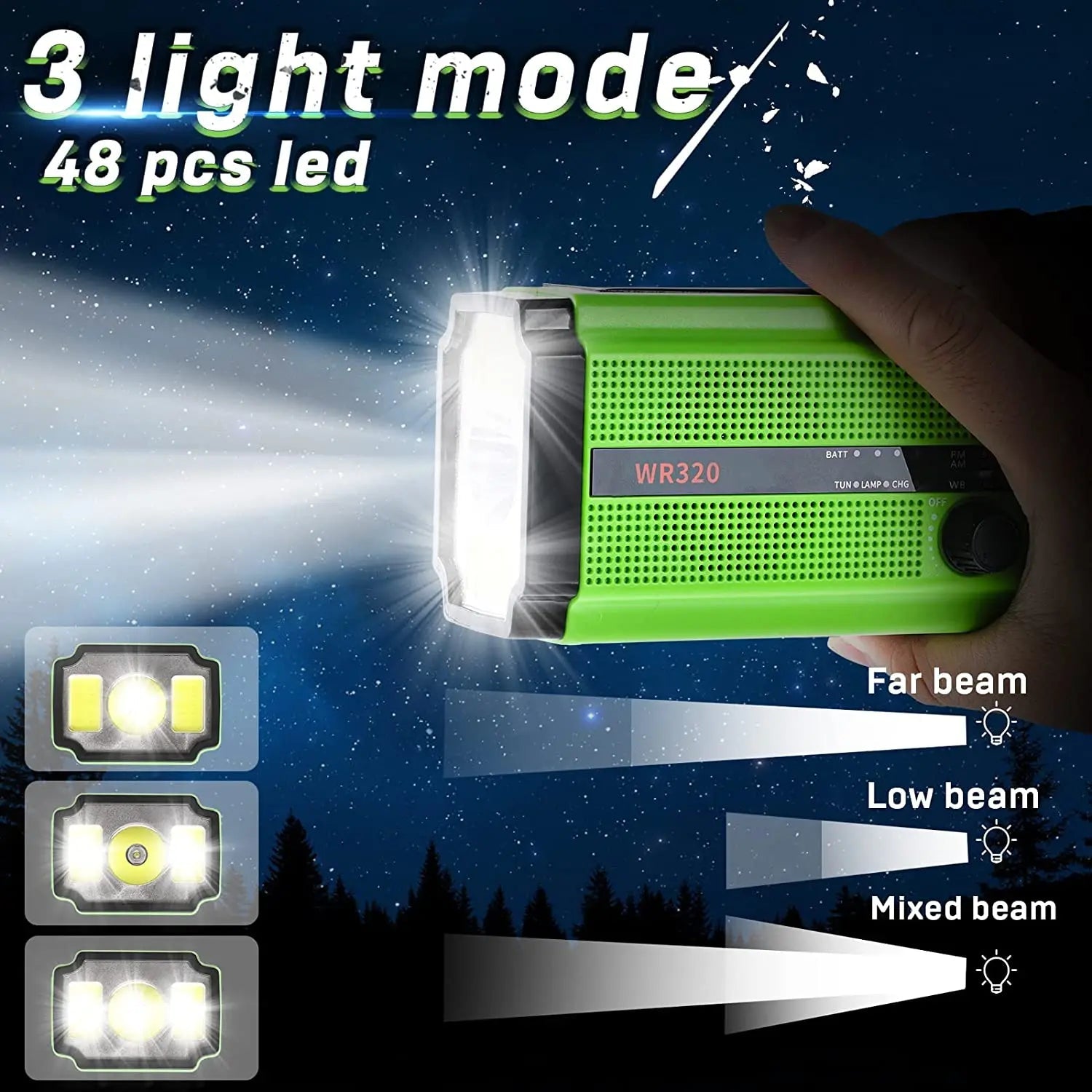 Emergency Radio Dual USB Rechargeable Daniel’s Outdoor Company