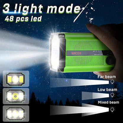 Emergency Radio Dual USB Rechargeable Daniel’s Outdoor Company