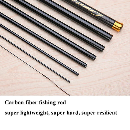 1pc Super Light Hard Carbon Fiber Hand Fishing Pole Telescopic Fishing Rod 3.6M/4.5M/5.4M/6.3M/7.2M Stream Rod Fishing Rod Daniel’s Outdoor Company