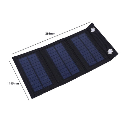 30W Solar Panel Portable 5V Fast-charging Cell Board Outdoor Emergency Charging Battery Camping Hiking Travel Phone Charger Daniel’s Outdoor Company