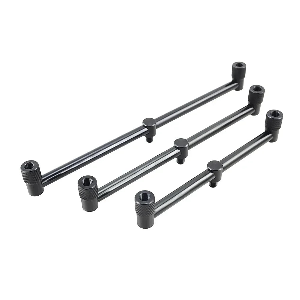 Hirisi 2X Mini Black Short Buzz Bars 20cm/25cm/30cm for Dual Rod Carp Fishing Daniel’s Outdoor Company