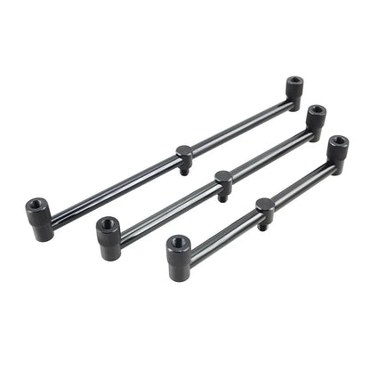 Hirisi 2X Mini Black Short Buzz Bars 20cm/25cm/30cm for Dual Rod Carp Fishing Daniel’s Outdoor Company