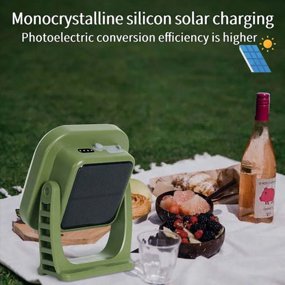 MOSLIGHTING Solar Chargin Tent Strong Light with Magnet Zoom Portable Torch Camping lantern Work Maintenance Lighting 80W LED Daniel’s Outdoor Company