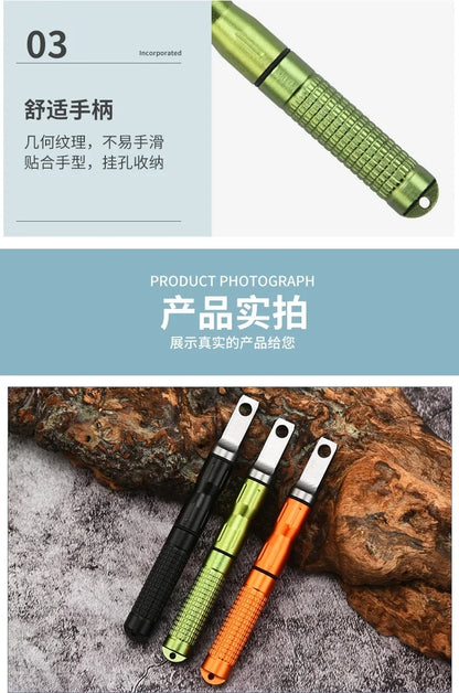 New Waterproof Portable Flint Emergency Fire Starter Multifunctional Outdoor Camping Fire Rod Tool for Survival Equipment Daniel’s Outdoor Company