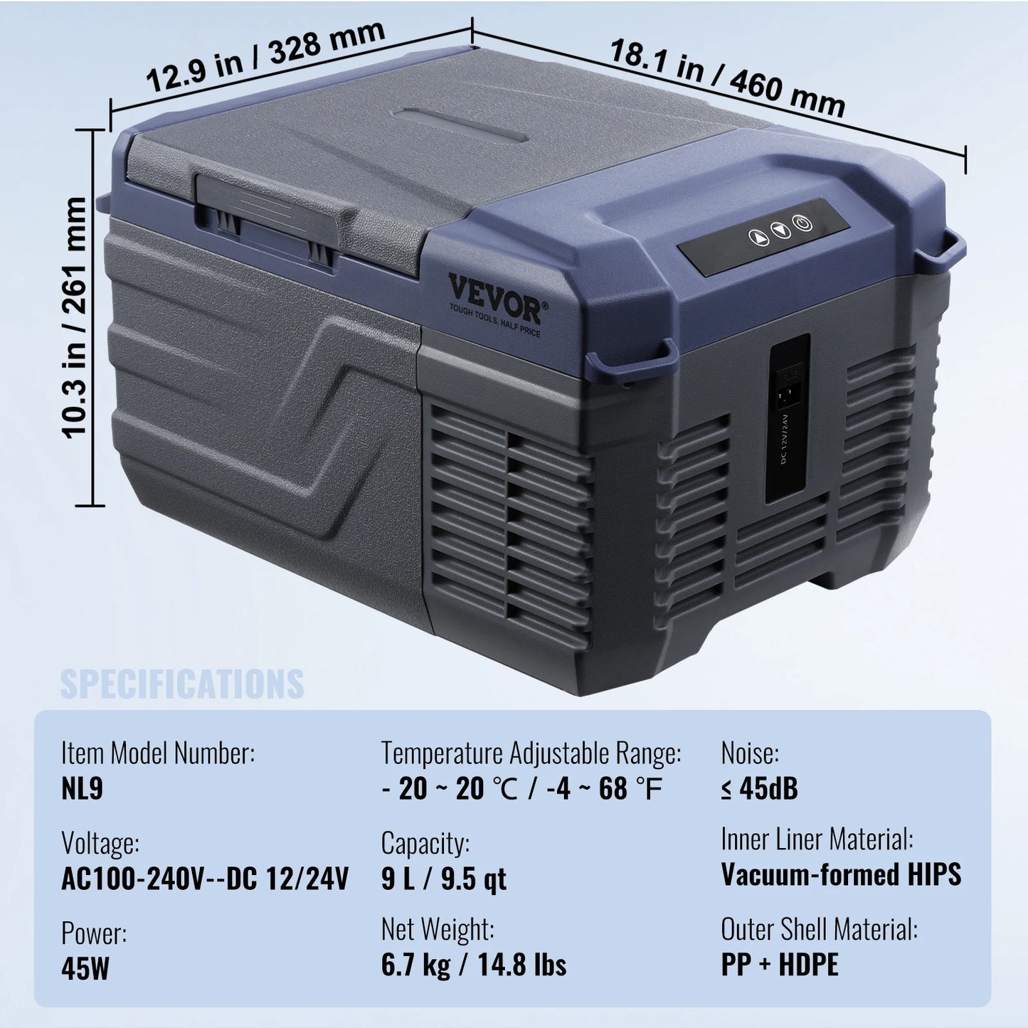 SucceBuy 8L to 75L Car Refrigerator Fridge Portable Icebox Single&Dual Zone w/Blue Tooth Temp Adjustable for Outdoor Camping RV Daniel’s Outdoor Company