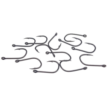100pcs Fishing Hook Stainless Steel Carbon Fishing Hook With Loop Sharp Barbed Boxed Fishing Hook Set Sea Fishing Accessories Daniel’s Outdoor Company