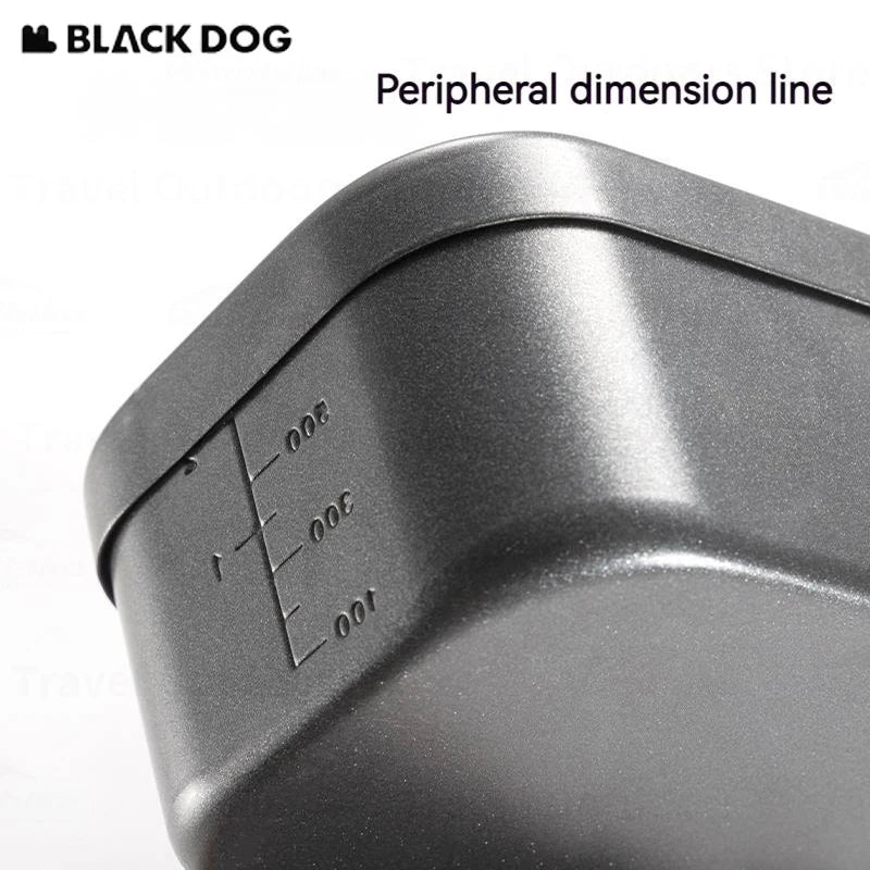 BLACKDOG Outdoor Lunch Box Aluminum 800ML Camping Cooker Ultralight Portable Multi-function Travel Picnic Tableware Cookware Daniel’s Outdoor Company