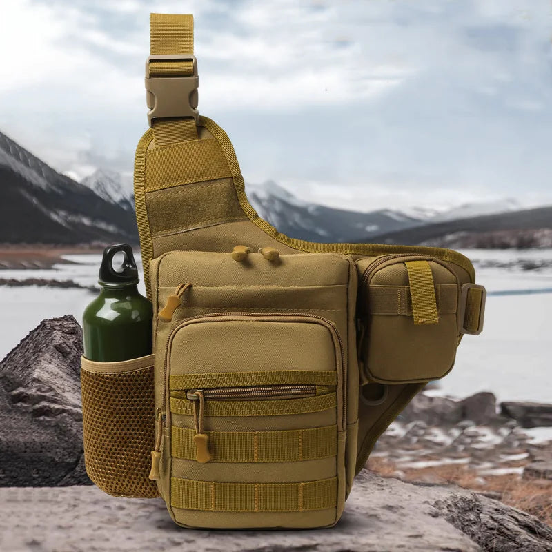 Camping Climbing Bag Chest Pouch For Men Cycling Hiking Travel Outdoor Sport Tactical Crossbody Molle Fishing Waist Fanny Pack Daniel’s Outdoor Company