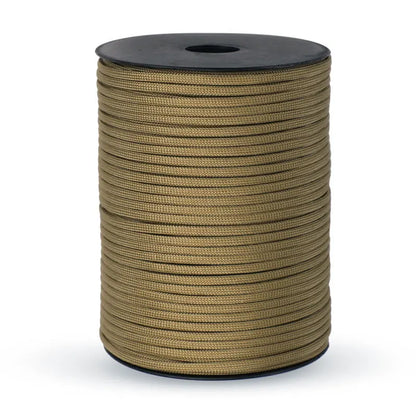 100/50M 550 Military Standard 9-Core Paracord Rope 4mm Outdoor Parachute Cord Survival Umbrella Tent Lanyard Strap Clothesline Daniel’s Outdoor Company