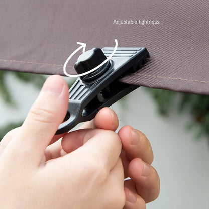 10Pcs Tarp Clips Heavy Duty Lock Grip Clamps Pool Cover Tent Fasteners Holder Windproof for Canopy Awnings Outdoor Camping Daniel’s Outdoor Company