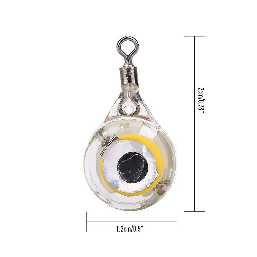 10-100Pcs Mini Fishing Lure Light LED Attracting Fish Light Underwater Eye Shape Fishing Bait Luminous Lure for Attracting Fish Daniel’s Outdoor Company