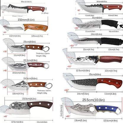Mystery Surprise Gift Box Multi-function Professional Stainless Steel Chef Knife Utility Knife Boning Knife Outdoor Shovel Fruit Daniel’s Outdoor Company