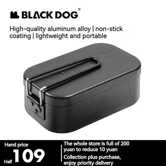 BLACKDOG Outdoor Lunch Box Aluminum 800ML Camping Cooker Ultralight Portable Multi-function Travel Picnic Tableware Cookware Daniel’s Outdoor Company