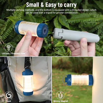 Wurkkos CL01 Mini RGB 360° Flashlight, 550 Lumens, 21700 Rechargeable LED Flashlight, Camping Light, Power Bank, Waterproof Daniel’s Outdoor Company