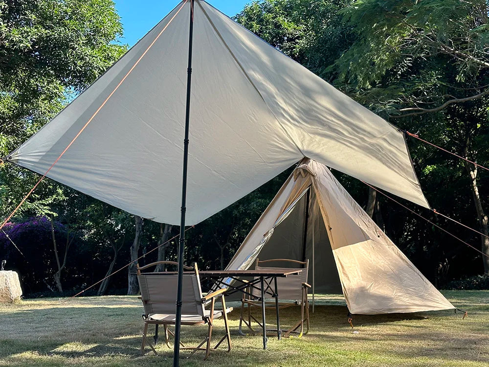 Camping Tarp Waterproof Tent Tourist Awning Shade Garden Canopy Beach Sunshade Outdoor Ultralight Sun Shelter Daniel’s Outdoor Company