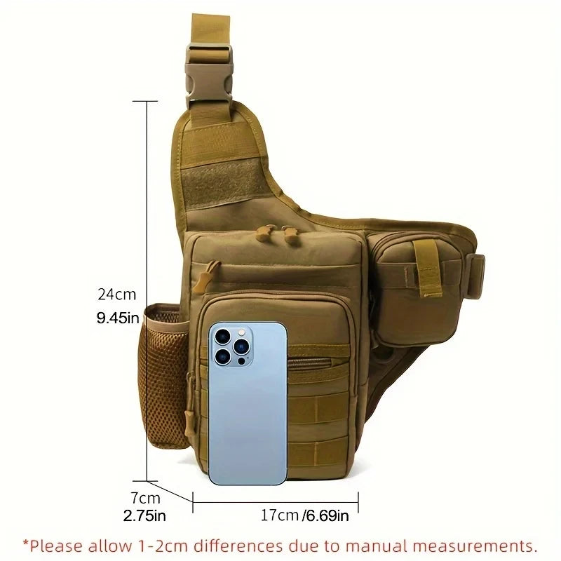Camping Climbing Bag Chest Pouch For Men Cycling Hiking Travel Outdoor Sport Tactical Crossbody Molle Fishing Waist Fanny Pack Daniel’s Outdoor Company
