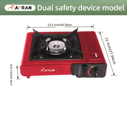 Cassette Stove Household Outdoor Portable Stove Grill 2900W High Fire Gas Stove Suitable for Outdoor Camping Kitchen Barbecue Daniel’s Outdoor Company