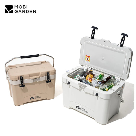 MOBI GARDEN Camping Ice Box 25L Portable Large Capacity Car Refrigerator Food Barbecue Cold Storage Outdoor Daniel’s Outdoor Company